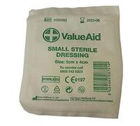 Value Aid Sterile Wound Dressing - Small 5cm x 4cm - Pack of 6 Bandages