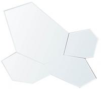 Value Art Deco Wall Mirror - 83cm x 100cm (Set of 2)