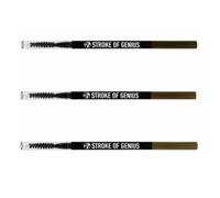 Value Bundle containing 3 x W7 Stroke of Genius Eye Brow Pencil Dark Brown