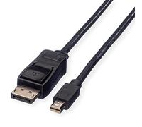 VALUE DisplayPort Cable, DP ST - Mini DP ST, Black, 1.5 m