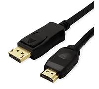 VALUE DisplayPort Cable DP - UHDTV, ST/ST, Black, 5 m