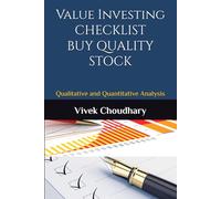 Value Investing CHECKLIST: Qualitative and Quantitative Analysis