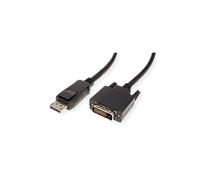 VALUE Kabel DisplayPort męski DP - DVI-D męski, czarny, 2 m