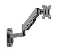 VALUE | LCD Monitor Arm | Wall Mount | 5 Joints | Pivot | Black