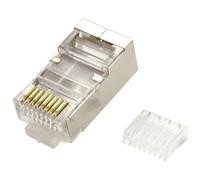 Value 21.99.3065 Modular Plug Shielded Cat.6/6A 100 pieces RJ-45 T...