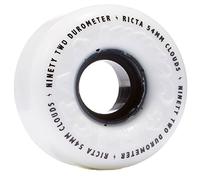 Value not found Ricta Unisex Adult Clouds 92A The 92a Urethane is A Happy Medium That Allows You To Skate Rough Spots Without Compromising Performance. - White/Black, 54mm