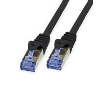 VALUE Outdoor Patch Cable Cat.6A (Class EA) S/FTP (PiMF), Solid Wire, LSOH, Black, 20 m