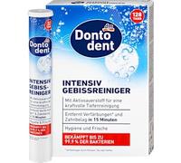 Value Pack 128 Intensive Denture Cleaning Compresses - DM Germany Brand - Compatible with Dontodent - Gebissreiniger Tabs Intensiv, Vorteilspack, 128 St