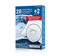 Value pack - 20 vacuum cleaner bags suitable for Hoover - H 30S / H30S / by dustwave® branded hoover bags - Made in Germany + incl. Micro-filter.
