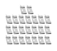 VALUE PACK OF 23: Includes twenty-three metal clips to fix multiple broken slats, saving you the cost of buying entirely new vertical blinds for your home ADJUSTABLE METAL DESIGN: Features a flexible