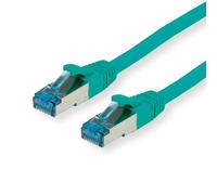 VALUE Patch Cable Cat.6A (Class EA) S/FTP (PiMF), halogen-free, green, 0.15 m