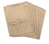 VALUE PLUS 50 All Weather Combat Range Cards - Standard Rank Map - Foldable and Weatherproof - Use on the Field with Other Ranger Accessories, Military Gear or Scope Dope Stickers