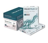 Value Plus A3 White Printer Paper 80gsm | 2500 Sheets (5 Reams) | Multipurpose Copier Paper for Laser & Inkjet | Uncoated Office Paper Full Box FSC Certified