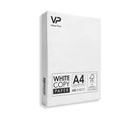 Value Plus A4 Printer Paper - 500 Sheets | Bright White Multipurpose Copy Paper for Inkjet & Laser Printers | Reliable Everyday Printing for Home, School & Office Supplies