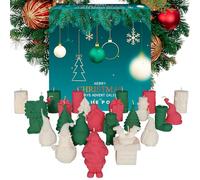 VALUE POINT Christmas Advent Calendar 2026 Women, Scented Candles, 24 Days Holiday Countdown, Character-Shaped Scented Tea Lights Candles, Festive Aroma, 24 Days of Surprise, Gift for Women