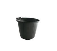 Value Product Black Heavy Duty Plastic Bucket 14 Litre With Pouring Spout