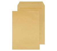 Value Product Envelope C4 115gsm Manilla Self Seal (Pack of 250) WX3461, Brown