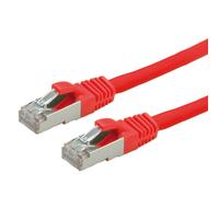 VALUE S/FTP Patch Cord Cat.6. halogen-free. black. 1m