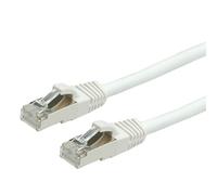 Value | S/FTP Patch Cord Cat.6 | Halogen-FREE | White | 3 m