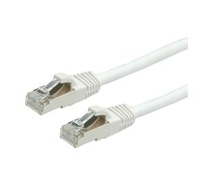 Value | S/FTP Patch Cord Cat.6 | Halogen-FREE | White | 5 m