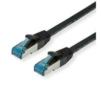 Value | S/FTP Patch Cord Cat.6A | Black | 1 m