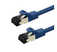 VALUE S/FTP (PiMF) Patch Cable Cat.8 (Class I), LSOH, Stranded Wire, Blue, 1 m