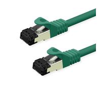 VALUE S/FTP (PiMF) Patch Cable Cat.8 (Class I), LSOH, Stranded Wire, Green, 1 m