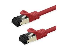 VALUE S/FTP (PiMF) Patch Cable Cat.8 (Class I), LSOH, Stranded Wire, Red, 2 m
