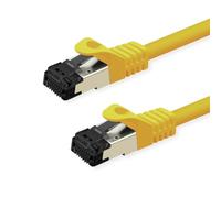VALUE S/FTP (PiMF) Patch Cable Cat.8 (Class I), LSOH, Stranded Wire, Yellow, 2 m