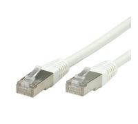 VALUE S/FTP (PiMF) Patch Cord, Cat.6, white 2 m