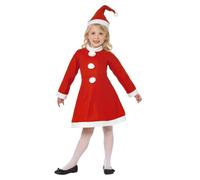 Value Santa Girl Child Costume