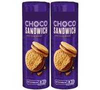 Value Snack Bundle consisting of two Choco Sandwich Biscuit, Chocolate Filled Biscuits for Snacking by Cadbury
