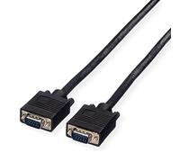 Value SVGA Cable HD15 Male/Male 2 m black Black 3 m
