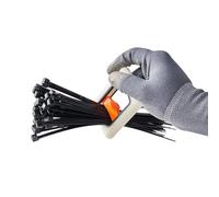VALUE TOOLS Zip Tie Holder Cable Ties Arrangement, Zip Tie Organizer to Improve Work Efficiency, Wire Ties Holder to Reduce Waste, Heavy Duty Zip Ties Organizer Indoor and Outdoor Use. 50005 White