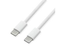Value USB 2.0 Cable, Type C-C, ST/ST, 60 W, White, 3 m