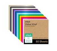 Value Vinyl - Matte, Rainbow Sampler - 12x12 in (50)