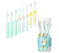 ValueBargain 8Pcs Toddler Toothbrush, Kids Toothbrushes, Multicolor Cloud-Shaped Kids Manual Tooth Brushes with Travel Covers, Suitable for Ages 2-12