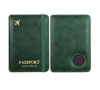 ValueBargain Passport Case, Passport Covers, PU Leather Protective Case, Passport Covers for Men and Women, Passport Holder with Card Slot, Travel Document Organiser, Dark Green