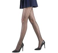 ValueBargain Patterned Tights, Black Tights for Women with Dots (Dots)