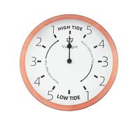 Valuegist Tide Clock 10 inch Purple Gold Nautical Wall Hanging Boat Using Tide Clock, Nautical Weather Station, Wall Decor, Boat Accessories