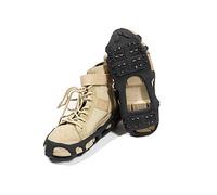 ValueHall Crampons 24 Teeth Ice Cleats Snow Grips Anti Slip Traction Cleats Over Shoes Boot for Winter Walking, Hiking, Jogging, Trekking and Mountaineering V244A (Small)