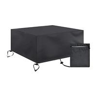 ValueHall Fire Pit Cover 420D Heavy Duty Square Fire Pit Table Cover Waterproof Windproof and UV-Proof Outdoor Garden Furniture Cover V1C06 (84 x 84 x 44cm)