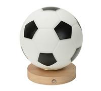 15cm Football Night Light Warm White LED Dimmable Light Decorative Rechargeable Mood Table Bedside Lamp