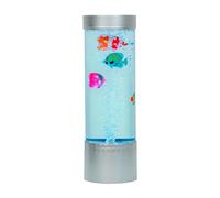 ValueLights | 32cm Kids Bedroom Colour Changing Sensory Mood Lighting LED Novelty Bubble Tower Fish Lamp Bedside Light | Novelty & Home Improvements Essential