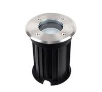 Valuelights 4 Pack Ip54 Rated Modern Bushed Chrome Outdoor Garden Walk Over Lights