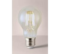 5 Pack E27 Amber Glass Bodied GLS LED 4W Warm White 2700K 400lm Light Bulb ValueLights Orange One Size