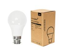 MiniSun Pack of 8 High Power 6w LED BC B22 SMD GLS Energy Saving Long Life Bulbs [6500K Cool White]