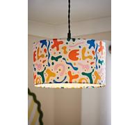 ValueLights Abbie Childrens Nursery Drum Ceiling Table Floor Light Lamp Shade ValueLights Multicolor