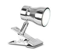 Valuelights Adjustable Clamp On Desk Lamp Spotlight In Polished Chrome Finish