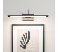 Valuelights Alana Matte Black Ip44 Bathroom Living Room Integrated Led Picture Wall Light